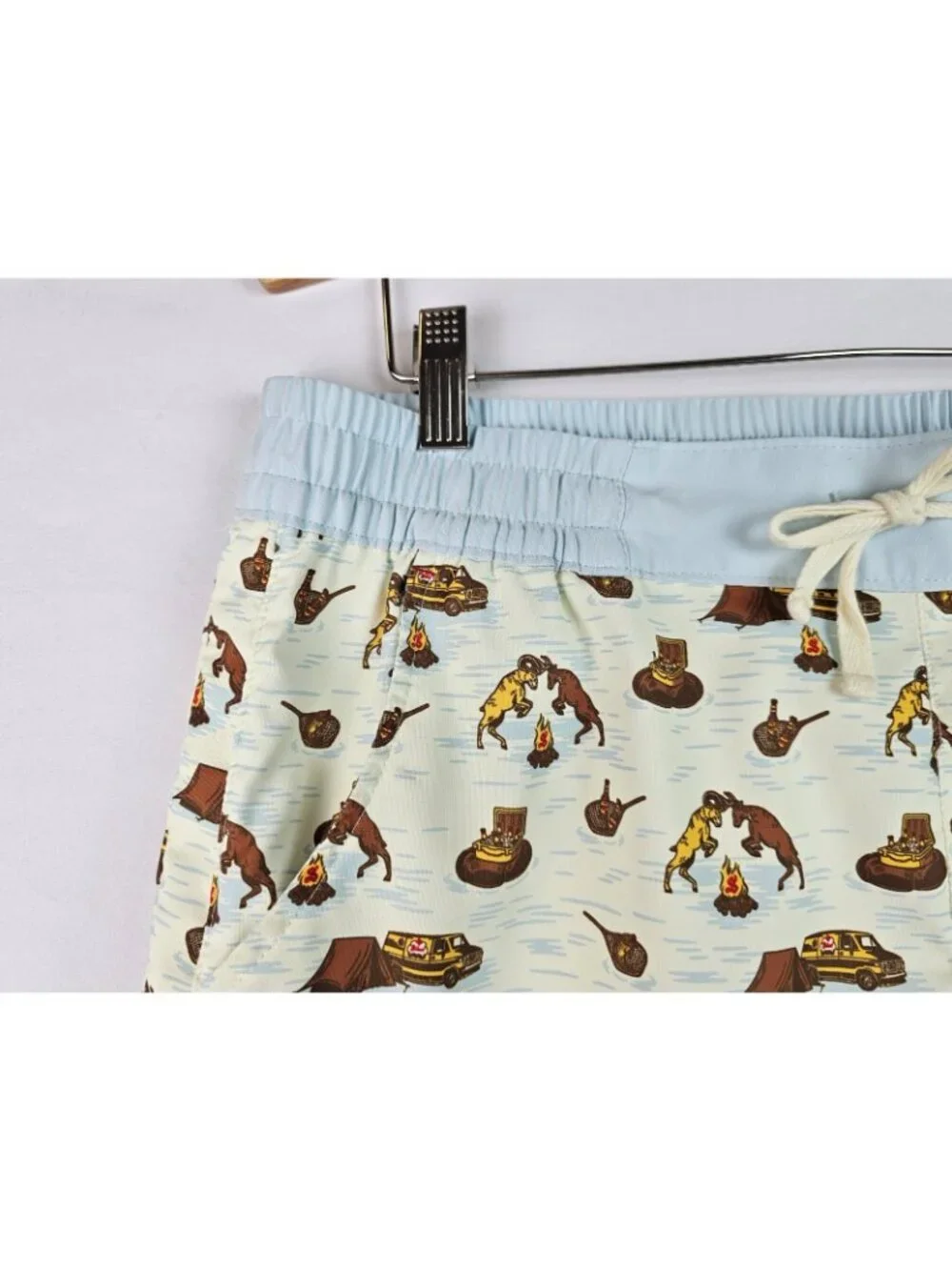 Magellan Men's Swim Trunks Size XL Blue Shiner Camping Fish Gear Swimsuit Shorts